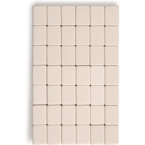 Mahjong Set American Style Mojave Ivory w/ Soft Case Racks Dice Coins Set - Picture 14 of 14